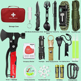 32 In 1 Emergency Survival Equipment Kit Camping SOS Tool Sports Tactical Hiking - Side View