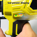 Cordless High Pressure Airless Spray Gun Paint Sprayer For Makita 36V Battery AU - Top-Down View