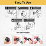 Car TPMS Wireless Car Tire Tyre Pressure Monitor System LCD Tester + 4 Sensors - Low Angle