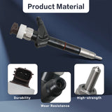 For Nissan YD25DDTI Navara D22 16600-EB70C Fuel Injector 095000-6250 095000-6251 - Close-Up Angle