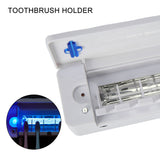 UV Lamp Sterilizer Toothbrush Holder Bathroom Automatic Toothpaste Health Clean - Top-Down View