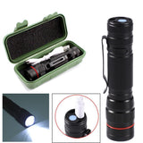2x Mini Tactical Flashlight Small LED Torch 3 Mode Super Bright Light Clip Lamp - Extra Image
