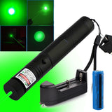 990Miles Rechargeable Green Laser Pointer Pen Light Astronomy Visible Beam Lazer - Side View