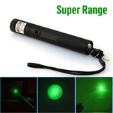 990Miles Rechargeable Green Laser Pointer Pen Light Astronomy Visible Beam Lazer - Rear View