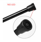 Adjustable Walking Stick Travel Retractable Hiking Folding Cane Metal Pole - Side View