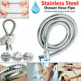 3m Shower Head Hose Stainless Steel Bathroom Flexible Tube Replacement Pipe AU - Extra Image
