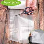 2ROLLS 25CM Vacuum Sealer Bags Rolls Vaccum Food Saver Storage Seal 6M