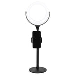 8LED Ring Light Dimmable Lighting Kit Phone+Selfie 40cm Tripod Makeup Live Lamp - 45-Degree Angle
