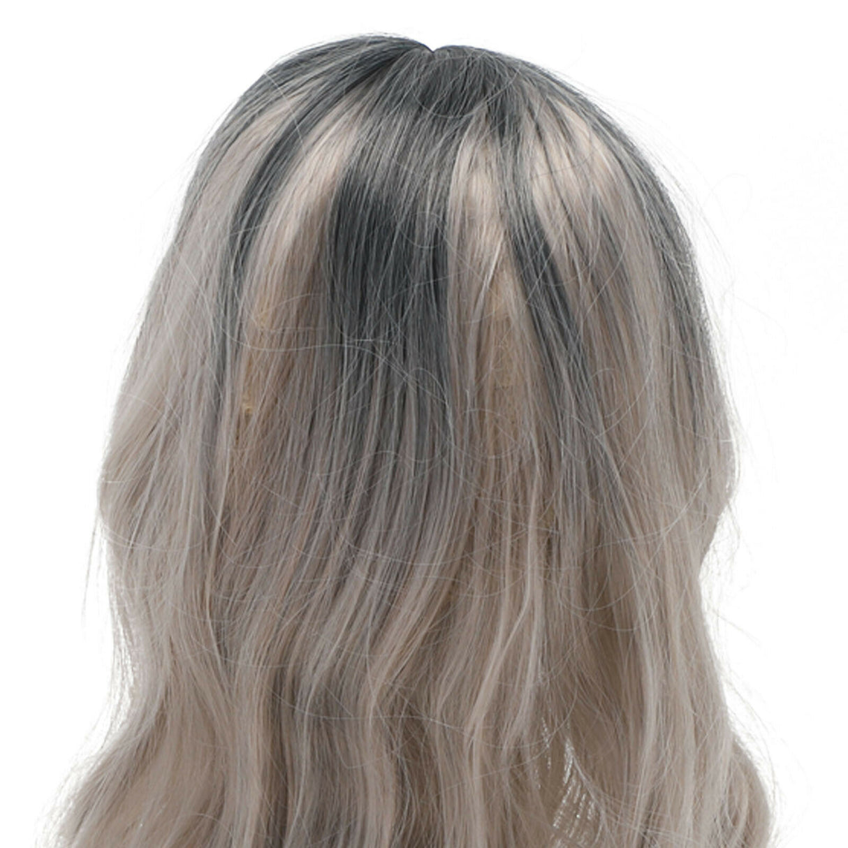 The new Brown Gold Blonde Long Wavy Wig Synthetic Curly Hair Cosplay Fashion