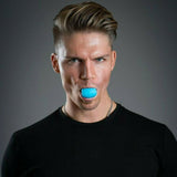 Facial exerciser exercise ballneck toner3-stage mandibular exerciser jaw trainer Blue - Front View