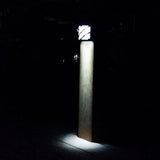 Outdoor Solar Wall Lights Door Garden Step Bright 6 LED Fence Light Path Lamp AU - Close-Up Angle