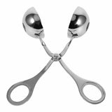 S Meatball Maker Spoon Kitchen Stick Utensil Baller Meat Stainless Steel AU - 45-Degree Angle