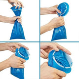 50 Sick Bags Vomit Bags Emesis Calibrated 1 Litre Infection Control Secure Tie - Side View