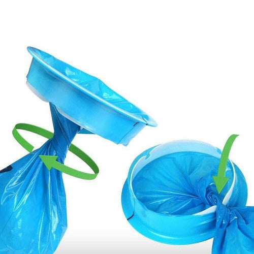 50 Sick Bags Vomit Bags Emesis Calibrated 1 Litre Infection Control Secure Tie