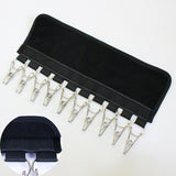 2X 10 Clips Door Cap Rack Baseball Hat Holder Closet Hanger Storage Organizer - Side View