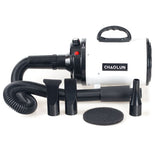 Pet Dog Cat Hair Dryer Grooming Blow Speed Hairdryer Blower Heater Blaster 2800W white - Side View