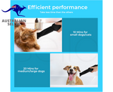 Pet Dog Cat Hair Dryer Grooming Blow Speed Hairdryer Blower Heater Blaster 2800W yellow - Side View