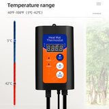 Thermostat Controller Seedling Heat Mat Heating Pad Plant Seed Start AU PLUG - Close-Up Angle