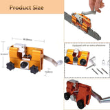 Easy Portable Chainsaw Sharpener Jigs Sharpening Tool Chain Saws Electric Saws - Side View
