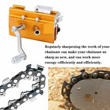 Easy Portable Chainsaw Sharpener Jigs Sharpening Tool Chain Saws Electric Saws - Low Angle