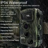 Trail Camera Game Wildlife Scouting Hunting Cam Night Vision 36MP 1080P - Top-Down View
