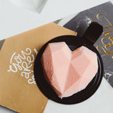 2PCS DIY 3D Fondant Mold Silicone Heart Shape Candy Cake Chocolate Mould Sugar Craft - Close-Up Angle