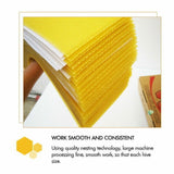 30Pcs Bee Hive Wax Honeycomb Bee Hives Beekeeping Equipment Frames Foundation - Rear View