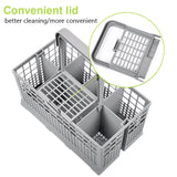 Dishlex dishwasher replacement cutlery basket Best reinforced base 240*140*120mm - Side View