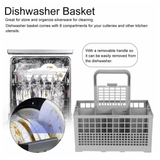 Dishlex dishwasher replacement cutlery basket Best reinforced base 240*140*120mm - Extra Image