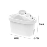 6 Pack BRITA Maxtra Plus Water Filter Jug Replacement Cartridges Refills AU - Rear View