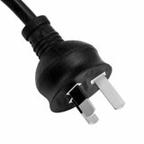 Pop Up Power Point 3 Socket Plug + 2 USB Table Home Kitchen Desk Outlet - Rear View