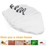 6PCS For H2O H20 Steam Mop Pads Replacement Reusable Washable Cloths Microfiber - Extra Image