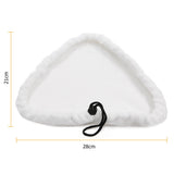 6PCS For H2O H20 Steam Mop Pads Replacement Reusable Washable Cloths Microfiber - Extra Image