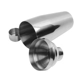 Boston Cocktail Shaker Set Maker Mixer Martini Spirit Bar Strainer Bartender Kit - Side View