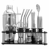 20Pcs Cocktail Shaker Set 750ml Martini Strainer Bartender Kit Bar Spirits Maker - Extra Image
