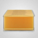 Neweast 7Pcs Flow Bee Comb Hive Frames For Wooden Beekeeping Beehive House - Side View