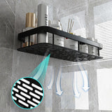 Shelf Bathroom Shower Caddy Organiser Storage Corner Rack Shampoo Soap Holder AU - 45-Degree Angle