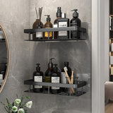 Shelf Bathroom Shower Caddy Organiser Storage Corner Rack Shampoo Soap Holder AU - Close-Up Angle