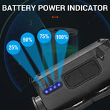 BROUIT LED Motion Sensor Head Torch Headlight Rechargeable Headlamp Waterproof - Low Angle