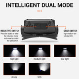 BROUIT LED Motion Sensor Head Torch Headlight Rechargeable Headlamp Waterproof - Extra Image