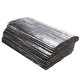12PCS Car Engine Bay Bonnet Sound Deadener Noise Insulation Foam Proofing Heat - Top-Down View