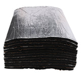 12PCS Car Engine Bay Bonnet Sound Deadener Noise Insulation Foam Proofing Heat - 45-Degree Angle