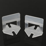 1.5mm Tile Leveling System Clips Levelling Spacer Tiling Tools Floor 1000PCS - Rear View