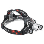 HP700 LED Headlamp Head Torch Lamp Rechargeable Light Headlight  Camping