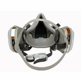 7 IN 1 Gas Mask Full Face Respirator Paint Spray Chemical Facepiece Reusable AU - Top-Down View