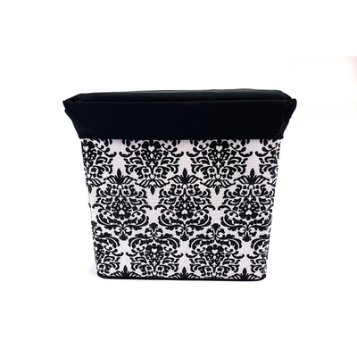Folding Ottoman Storage Stool Cube Footstool Stool Blanket Box With Cover AU