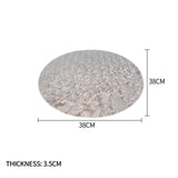 Seat Cushions Outdoor Indoor Cushion  Round Soft Chair Pad - 45-Degree Angle