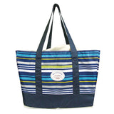 Large Supermarket Shopping Bag Eco Grocery Shoulder Bag Tote Foldable Reusable - 45-Degree Angle