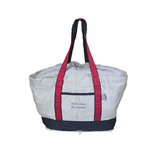 Large Supermarket Shopping Bag Eco Grocery Shoulder Bag Tote Foldable Reusable - Top-Down View