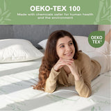 Waterproof Bamboo Fully Fitted Mattress Protector King Single - Close-Up Angle